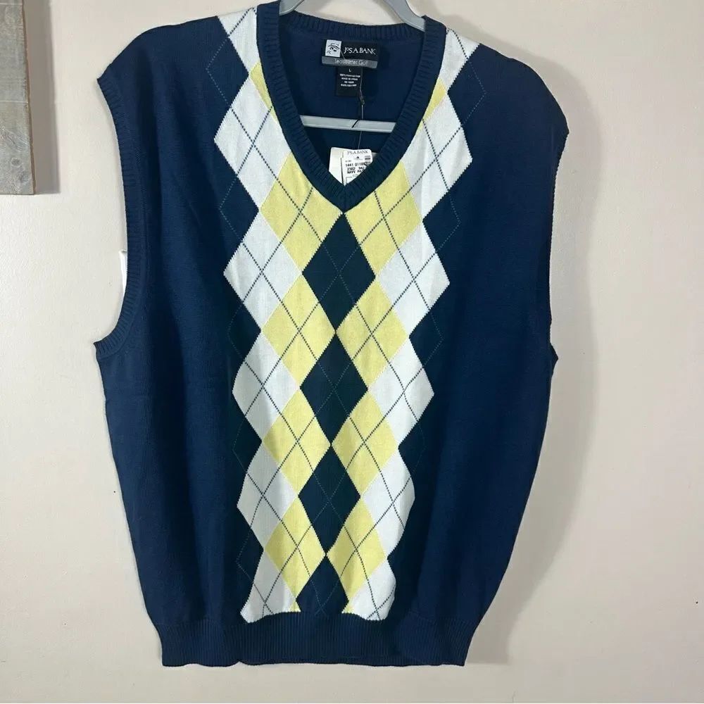 Jos.A.Bank Pima Cotton golf vest